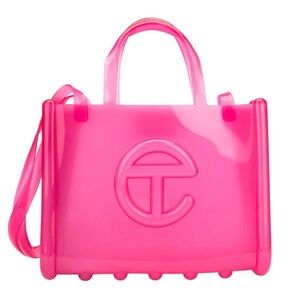 Telfar pink bag